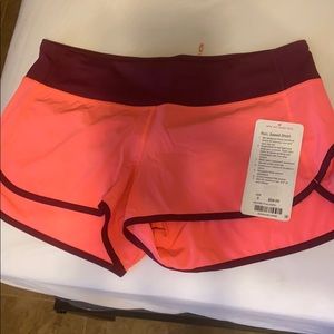 Lululemon speed shorts